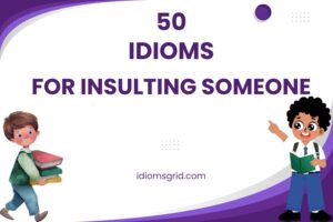 idioms for insulting someone
