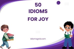 idioms for joy