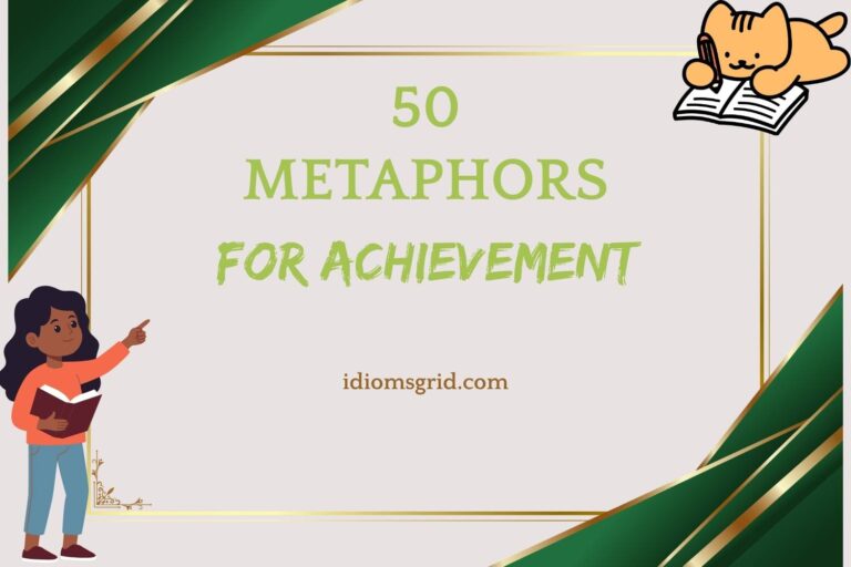 metaphors for achievement