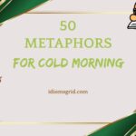 metaphors for cold morning