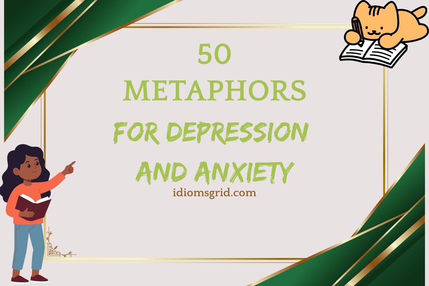 metaphors for depression and anxiety