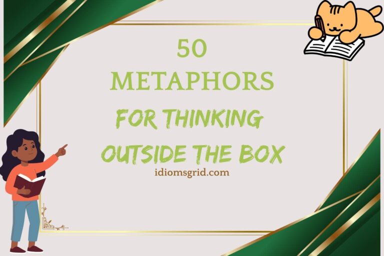 metaphors for thinking outside the box